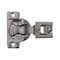 Compact Hinges Nickel 105 degree 3/4 Overlay Soft Close Compact Face Frame Hinge 10PK PI.H295-SCx10 - alternate 1